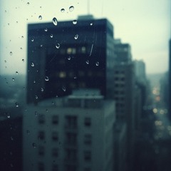 Raindrops on the windows