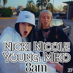 Nicki Nicole Young Miko - 8 AM (Versión Cumbia)