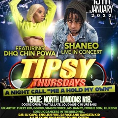 @DJCAPOUK LIVE @TIPSYTHURSDAY FT @ENGLISHFRE ( CHIN POWA LIVE IN CONCERT)