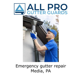 Emergency gutter repair Media, PA