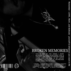 BROKEN MEMORIES (LWD / Blade & Bath/ saad)