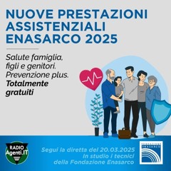 722. Nuove prestazioni assistenziali ENASARCO 2025 Salute famiglia, figli e genitori degli agenti. pacchetti prevenzione plus. Totalmente gratuiti.