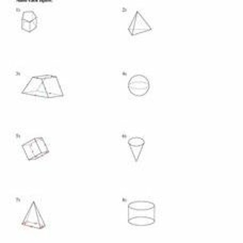 Stream Naming Prisms And Pyramids Worksheet from Sheila Williams