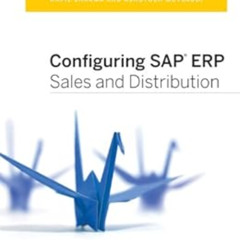 Access EPUB ✓ Configuring SAP ERP Sales and Distribution by Kapil Sharma,Ashutosh Mut