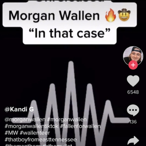 In that case (Unreleased) -Morgan Wallen