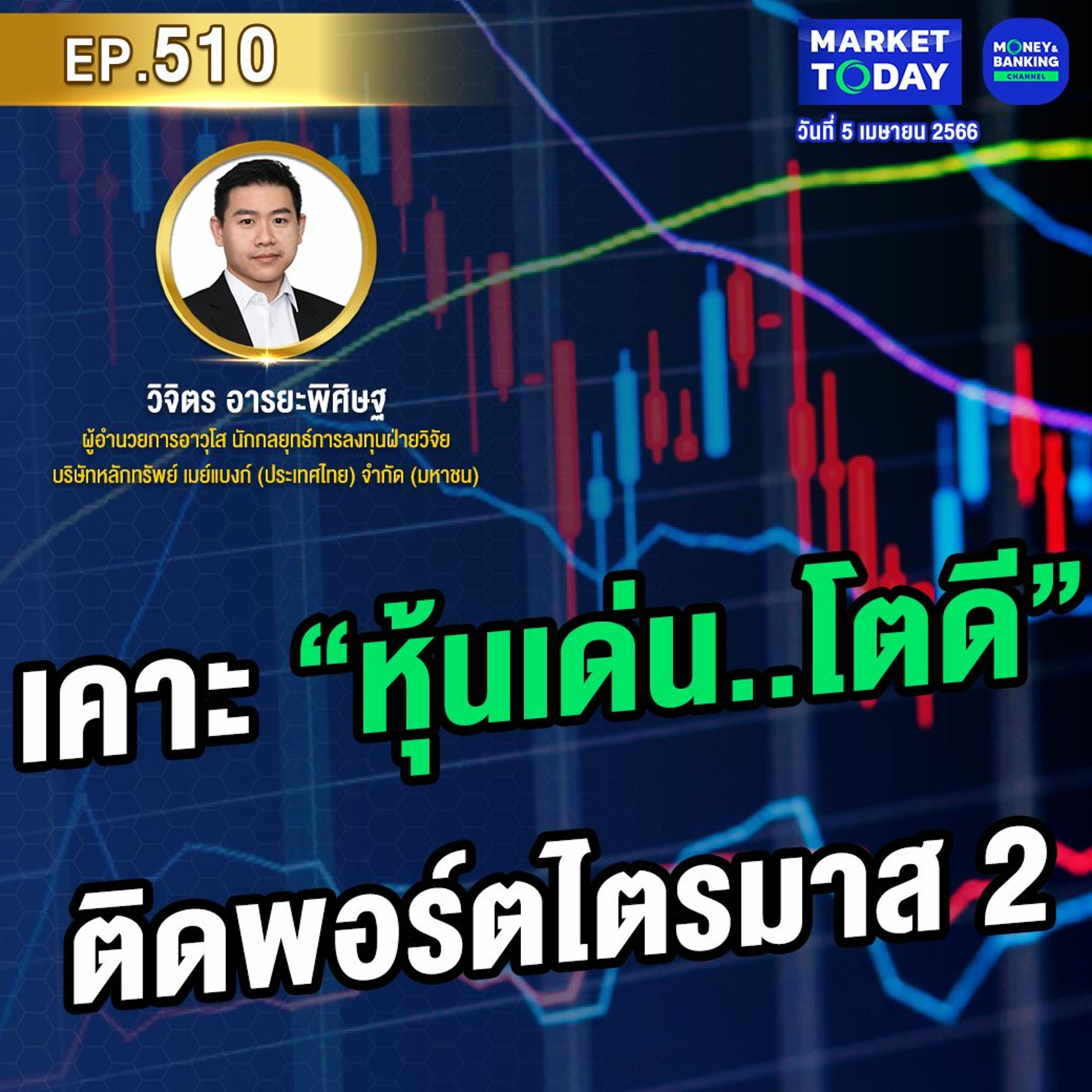 Market Today EP.510 | เคาะ “หุ้นเด่น..โตดี” ติดพอร์ตไตรมาส 2