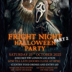 DANAEYAH PRESENTS FRIGHT NIGHT HALLOWEEN PARTY PT 2  | 25:10:25 | (PROMO MIXCD)