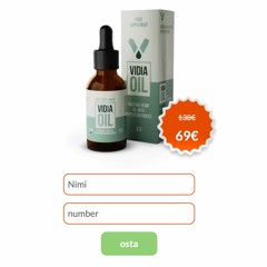 Vidia Oil Aitab leevendada tinnitust ja kuulmisprobleeme. hinda ja 50% allahindlust!
