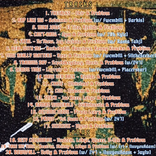 6. PRXBLVM + REEKOBABII - BANXIOUS + RONNY KNUCKS - REAL W/ ME