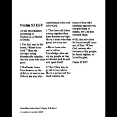Psalm 53