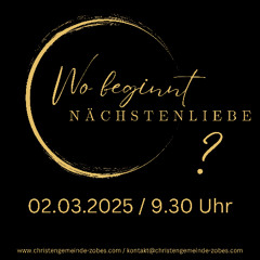 Predigt vom 02.03.2025