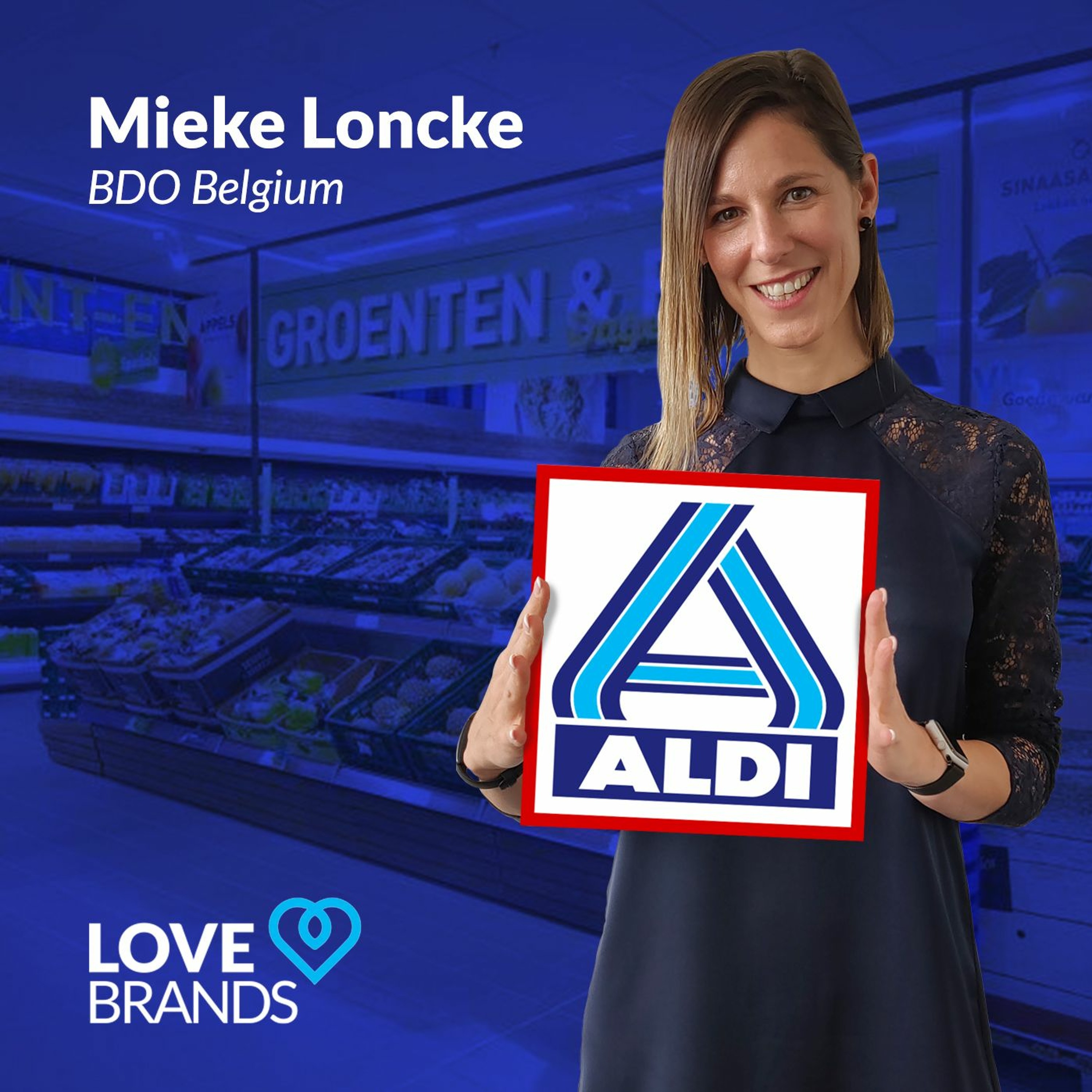 LoveBrands S1:E6 - Aldi met Mieke Loncke episode artwork