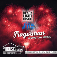 Black Light Disco Festive Funk Out with Fingerman December 2025