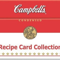 ✔Audiobook⚡️ Campbell's Recipe Card Collection