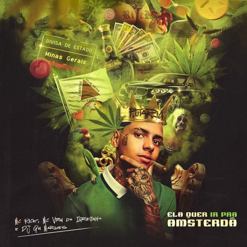 ''Ela Que Ir Pra Amsterdã'' Mc Rick, Mc Vitin Da Igrejinha, Dj Gui Marques
