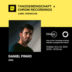 Daniel Pinho, live recorded @ ADE2024 (Chrom Recordings X Tanzgemeinschaft, Saturday 19/10/2024)