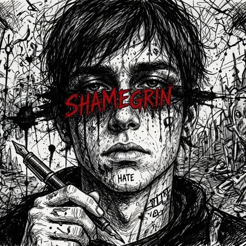 Bleeding In The Fire official artwork by SHAMEGRIN