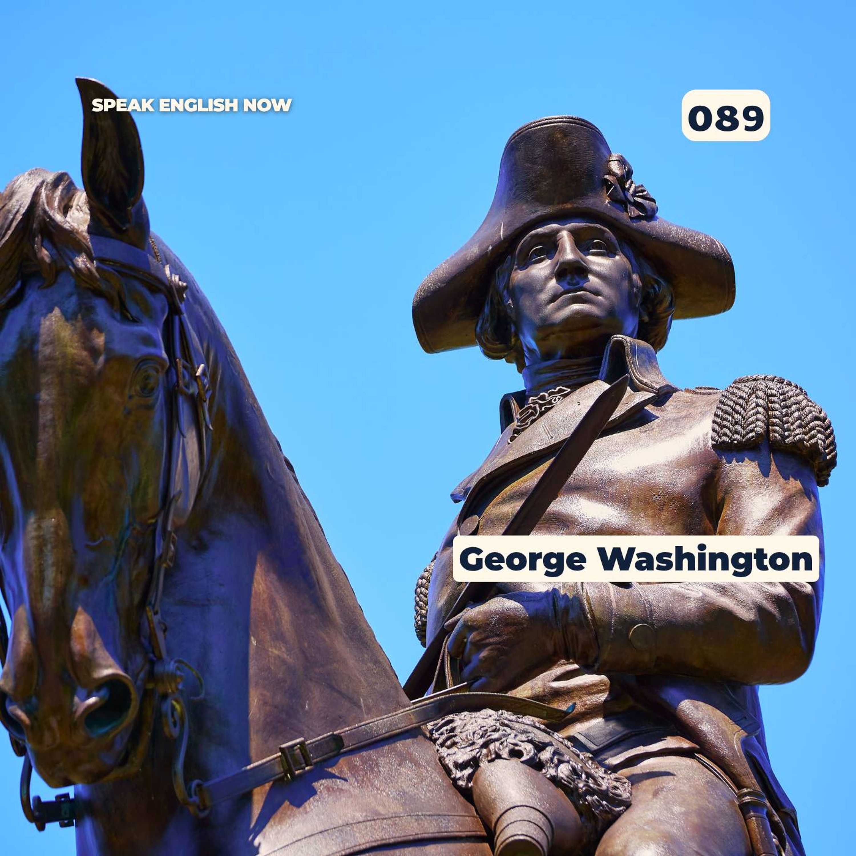 #089 - History of the USA- George Washington - ESL episode artwork