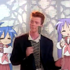 Rick Astley in Lucky Star(NOT CLICKBAIT)