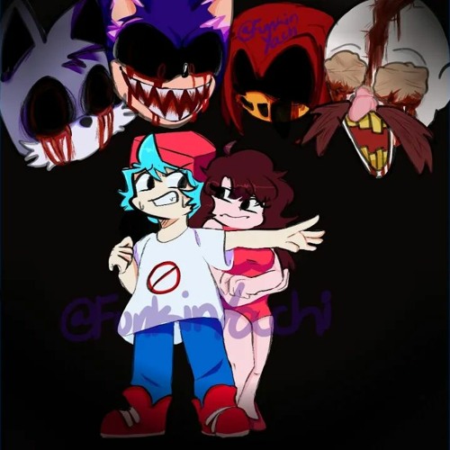 Friday Night Funkin' Vs. Sonic.exe Triple Trouble by M@xy