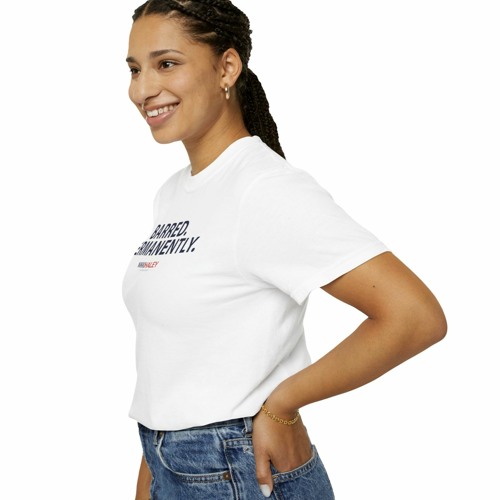 Stream Nikki Haley Barred Permanently White T-Shirt by Official Nikki ...