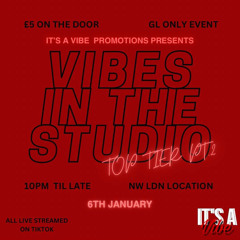 Its A Vibe WARM UP Live (Vibes In The Studio) Throwbacks With A Pinch Of New Ft Shakks