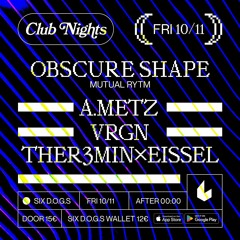 THER3MIN X Eissel Six D.o.g.s 10.11.2023 Live Recording Set