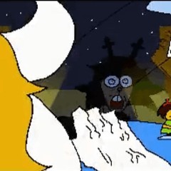 Asgore with Freedom Motif but Toriel took his copy of Undertale in the divorce