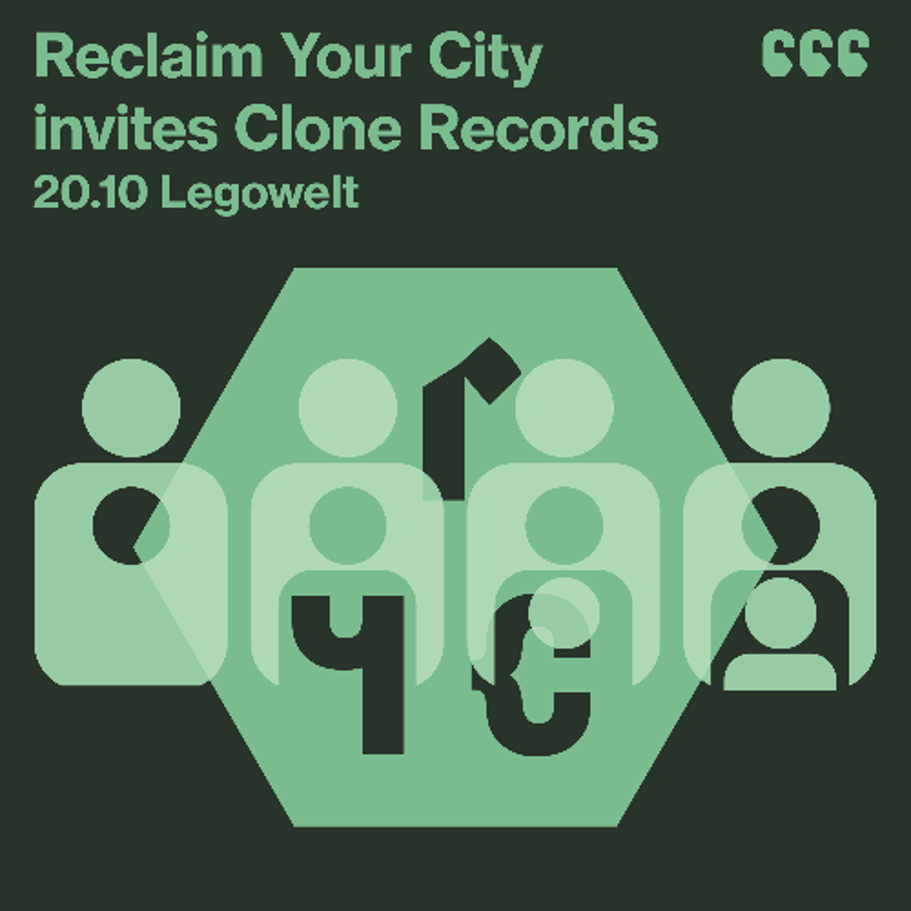 Reclaim Your City 666 | Legowelt artwork