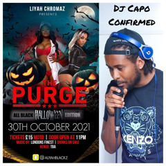 @DJCAPOUK LIVE @PURGE HALLOWEEN EDITION