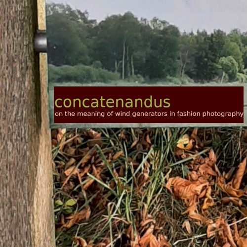 Open for collaboration: Concatenandus - on the meaning of wind generators in fashion photography