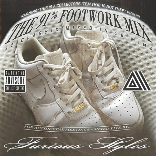 91% footwork mix for accidental meetings... mixed live by furious styles