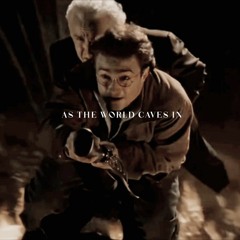as the world caves in