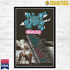 Night Moves The Double Life Tour 2025 September October November Poster