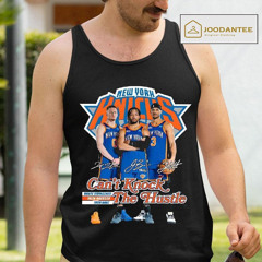 Ny Knicks Can’t Knock The Hustle Donte Divincenzo Jalen Brunson And Josh Hart Shirt