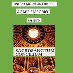 Lunedì 4 marzo all'Emporio Agape un incontro per conoscere meglio la Chiesa con Don Gianni Captini