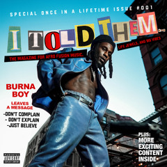 Burna Boy (feat. GZA) - I Told Them