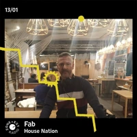 House Nation avec Fab Soundcloud podcast image for House Nation avec Fab
