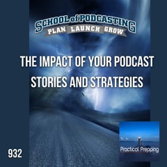 The Impact of Your Podcast Stories and Strategies