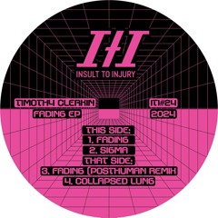 PREMIERE: Timothy Clerkin - Fading [Insult to Injury]