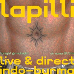 Indo Burma x Lapilli (8.14.24)