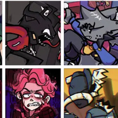 Friday Night Funkin' - GOD EATER but EVERYONE Sings It