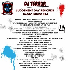 DJ TERROR / JUDGEMENT DAY RECORDS RADIO SHOW #34 ON TOXIC SICKNESS / JULY / 2024