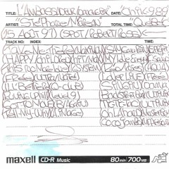 DJ Live Ambassadeur 15 Aout 1997 Stephane Moreau