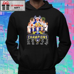 UConn Huskies 2024 Big East men’s basketball Tournament Champions player signatures firework shirt