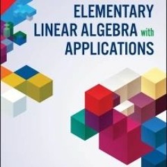 Introductory Linear Algebra With Applications By Bernard Kolman Free Download 6th Ed