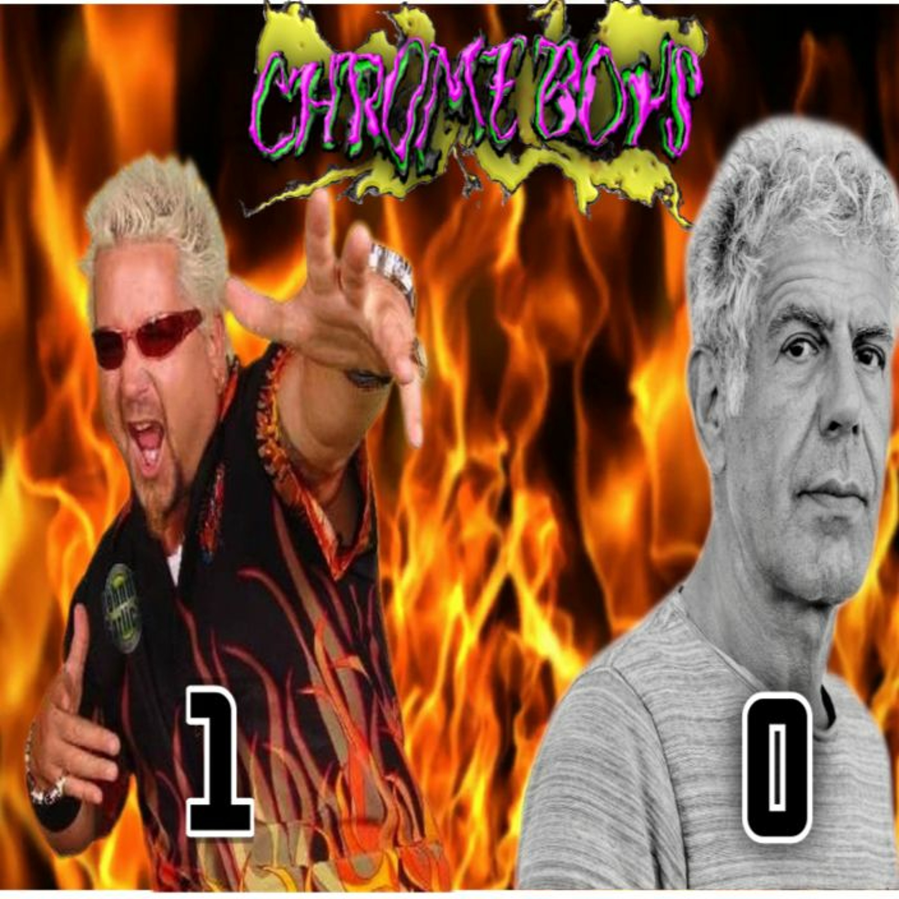 48: Guy Fieri: 1 - Anthony Bourdain: 0 (PROFESSIONAL TEASER) episode artwork