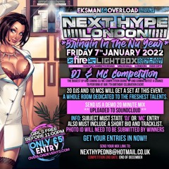 Next Hype dj comp 7th jan