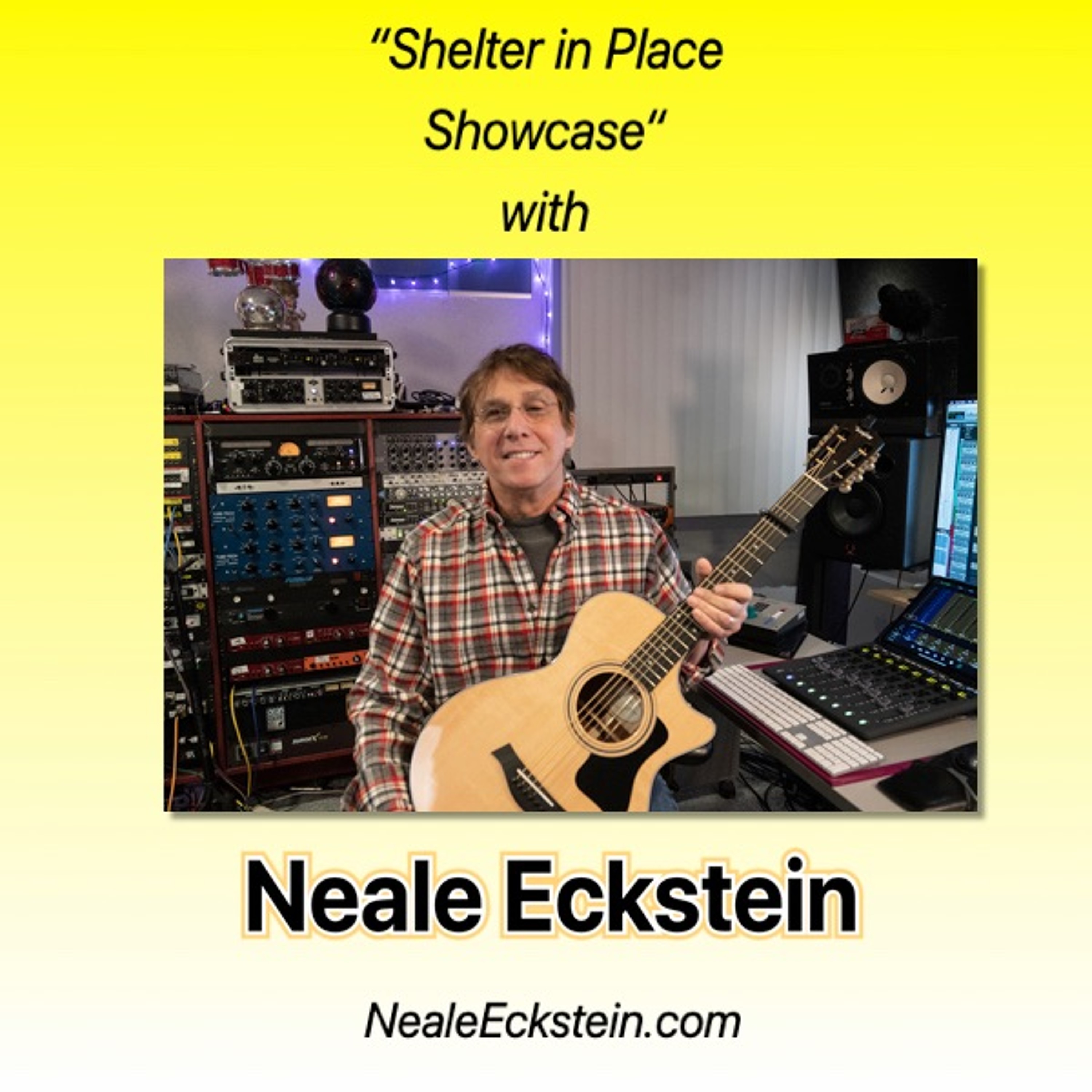 NEALE ECKSTEIN on Folk Music Notebook's "Shelter in Place Showcase" episode artwork
