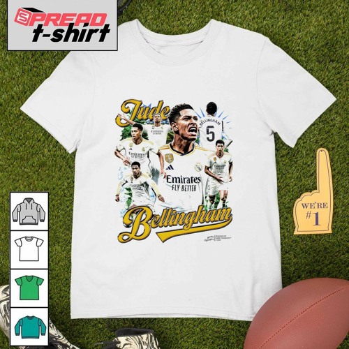 Stream Jude Bellingham Real Madrid football graphic shirt by